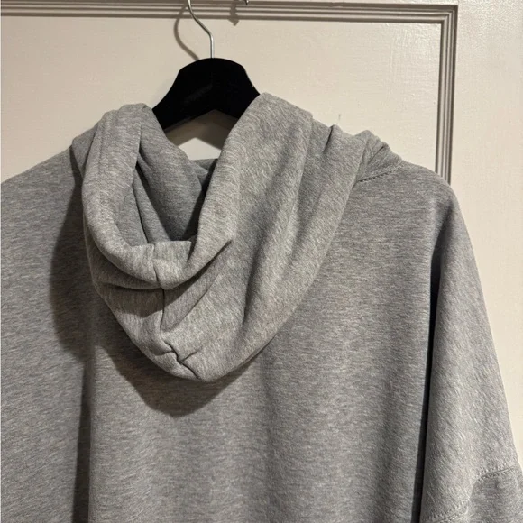Free People “Sprint To The Finish” Hoodie — Heather Grey (Size L) - Picture 3 of 11